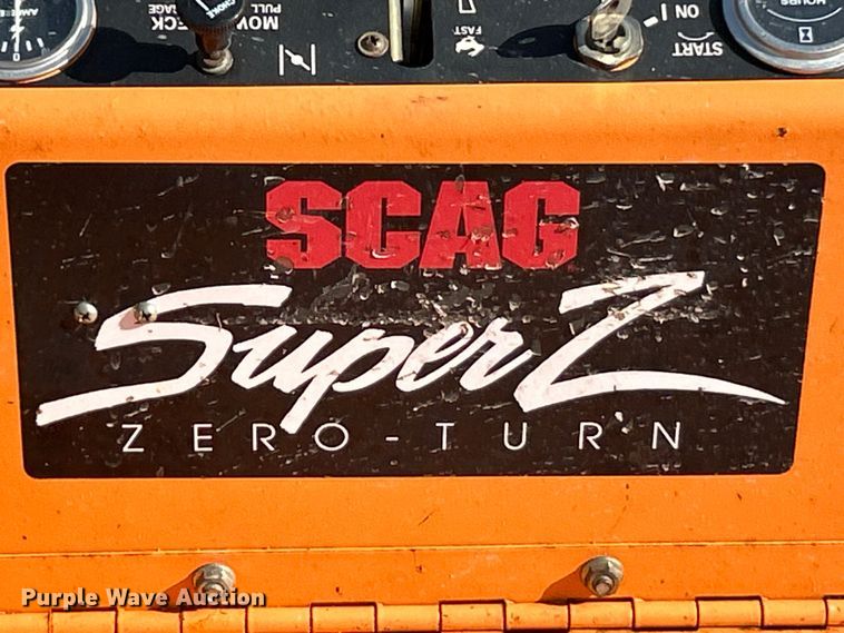 image for item EK4729 Scag SSZ-18CV-48 ZTR lawn mower