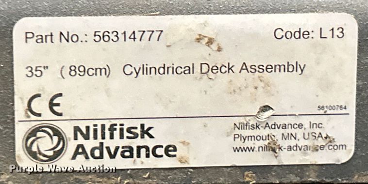 image for item EK4766 Advance  Agressor X3520C floor scrubber