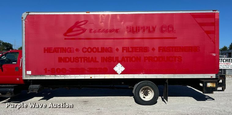 image for item EK4771 2011 Ford F750 Super Duty XLT box truck