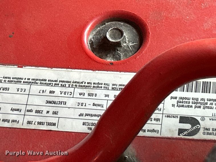 image for item EK4771 2011 Ford F750 Super Duty XLT box truck