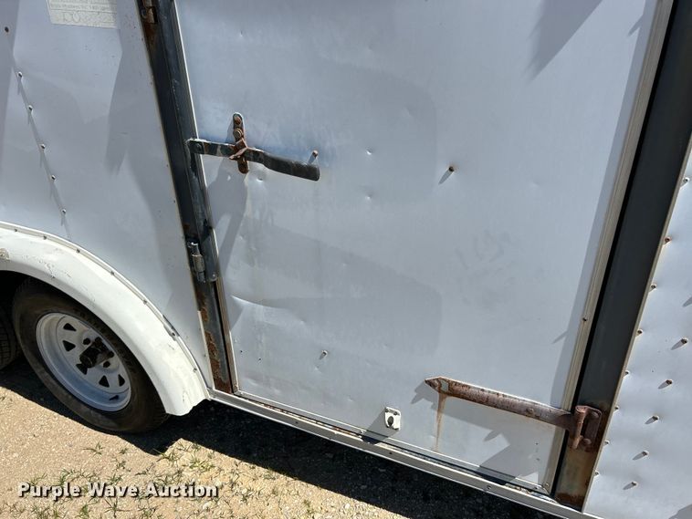 image for item EK4773 1995 Pace American H714TA2 enclosed cargo trailer