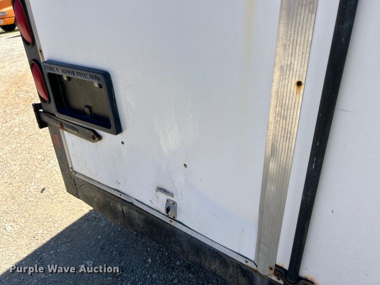 image for item EK4773 1995 Pace American H714TA2 enclosed cargo trailer