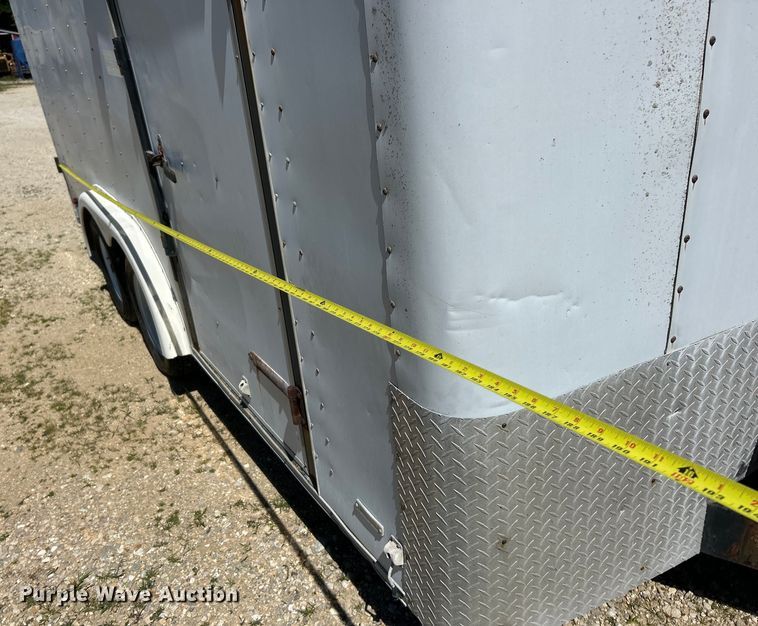 image for item EK4773 1995 Pace American H714TA2 enclosed cargo trailer