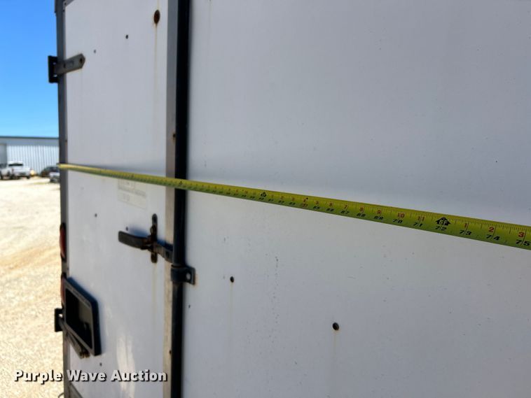 image for item EK4773 1995 Pace American H714TA2 enclosed cargo trailer