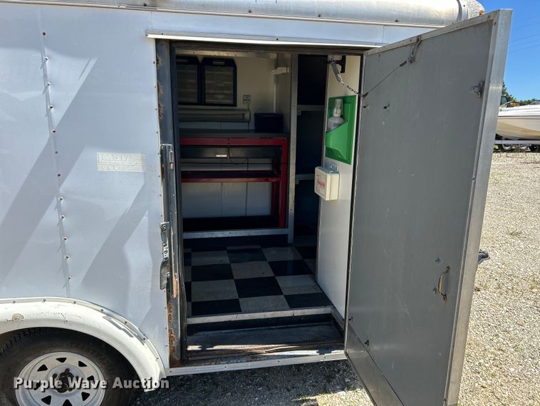 image for item EK4773 1995 Pace American H714TA2 enclosed cargo trailer