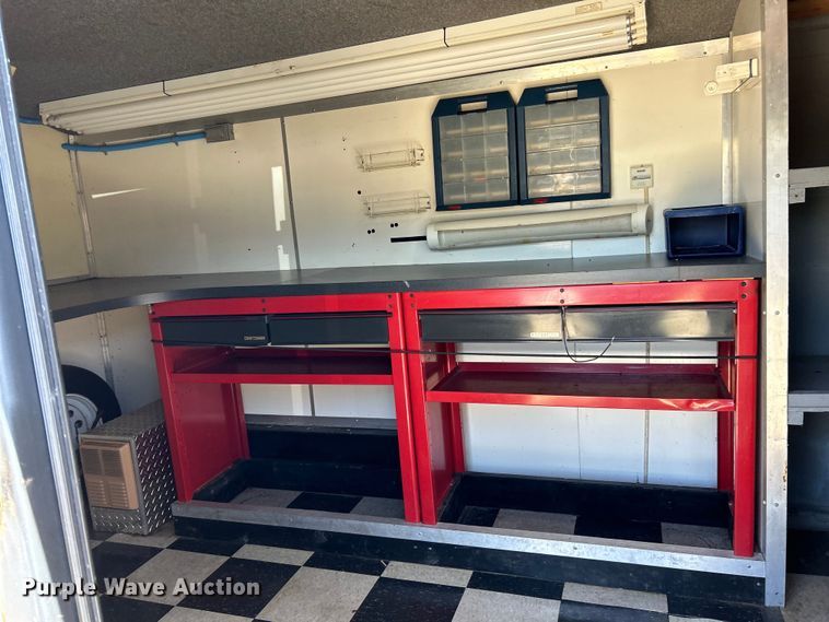 image for item EK4773 1995 Pace American H714TA2 enclosed cargo trailer