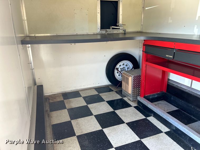 image for item EK4773 1995 Pace American H714TA2 enclosed cargo trailer