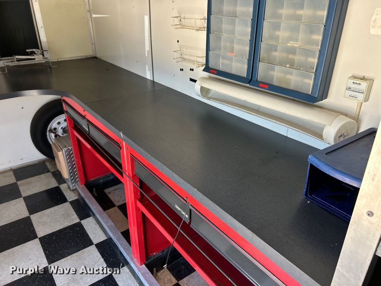 image for item EK4773 1995 Pace American H714TA2 enclosed cargo trailer