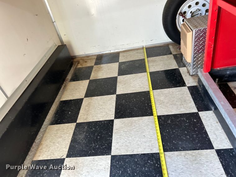 image for item EK4773 1995 Pace American H714TA2 enclosed cargo trailer