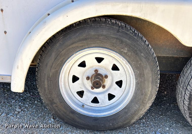 image for item EK4773 1995 Pace American H714TA2 enclosed cargo trailer