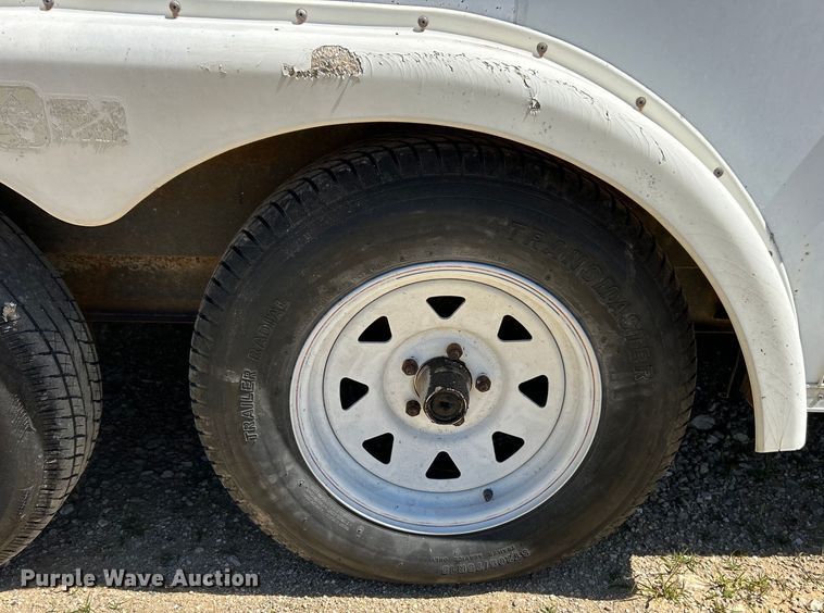 image for item EK4773 1995 Pace American H714TA2 enclosed cargo trailer