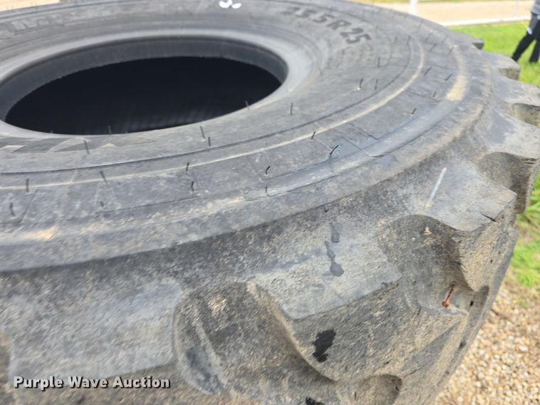 image for item EK6056 (4) Michelin 23.5R25 tires