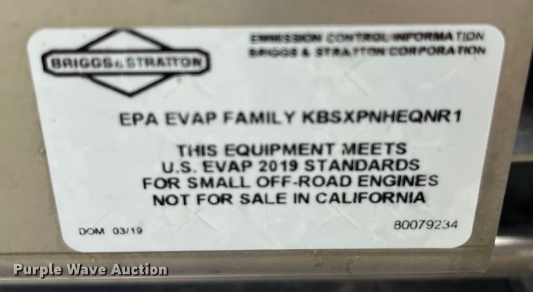 image for item EK8625 Ferris turf sprayer