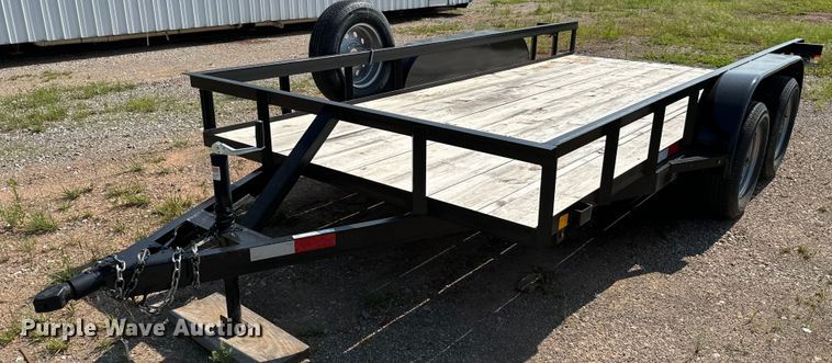 image for item IE9010 2023 C&M utility trailer