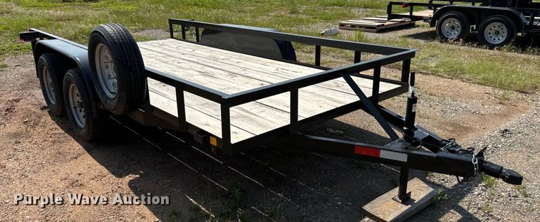 image for item IE9010 2023 C&M utility trailer