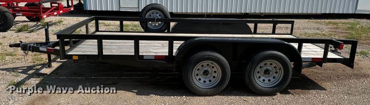 image for item IE9010 2023 C&M utility trailer