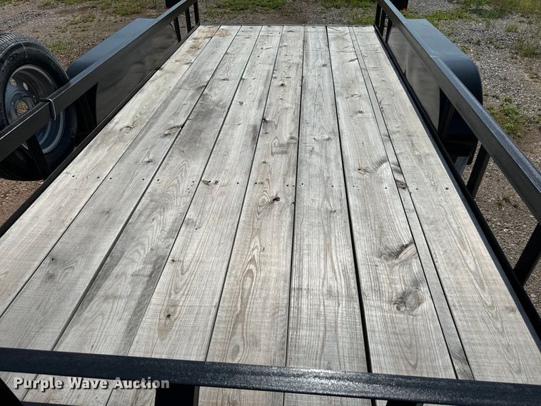 image for item IE9010 2023 C&M utility trailer