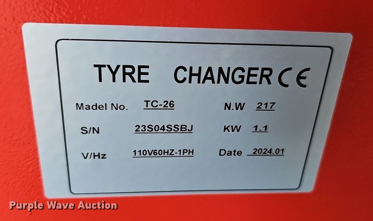 image for item IO9981 2024 Tyre Changer TC26 tire changer