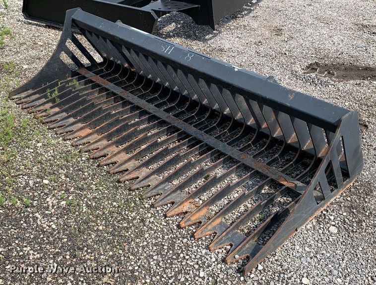 image for item JT9829 SH-78 skid steer rock bucket