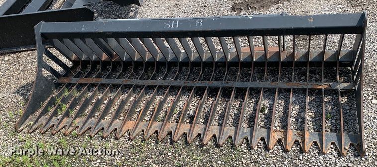 image for item JT9829 SH-78 skid steer rock bucket