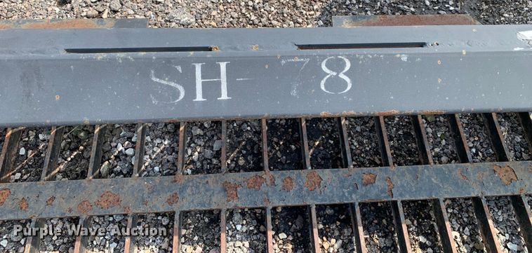 image for item JT9829 SH-78 skid steer rock bucket