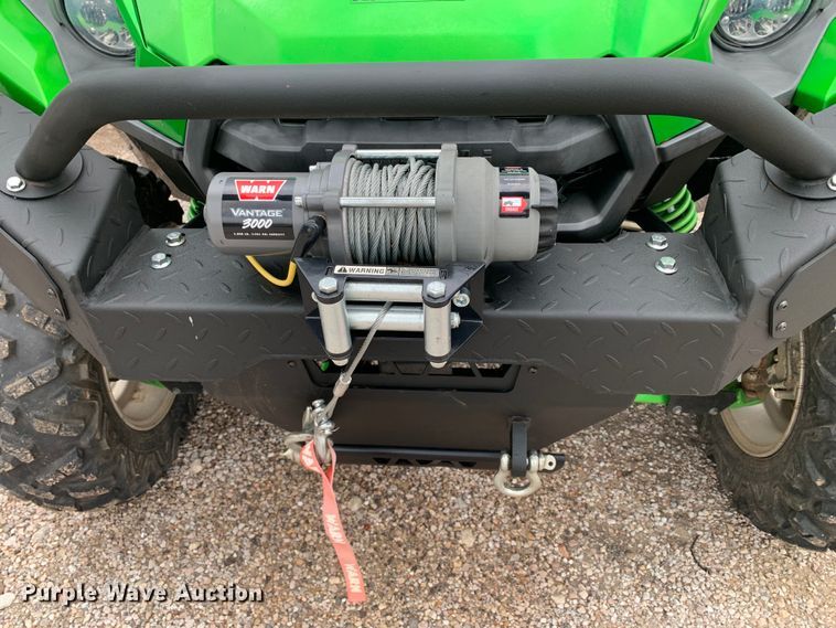 image for item JT9831 2018 Kawasaki KRT800G utility vehicle