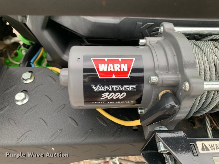 image for item JT9831 2018 Kawasaki KRT800G utility vehicle