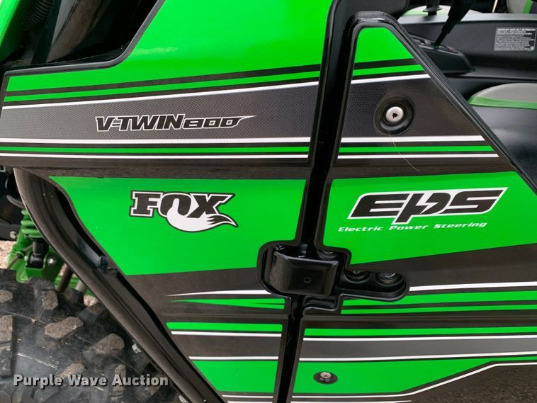 image for item JT9831 2018 Kawasaki KRT800G utility vehicle