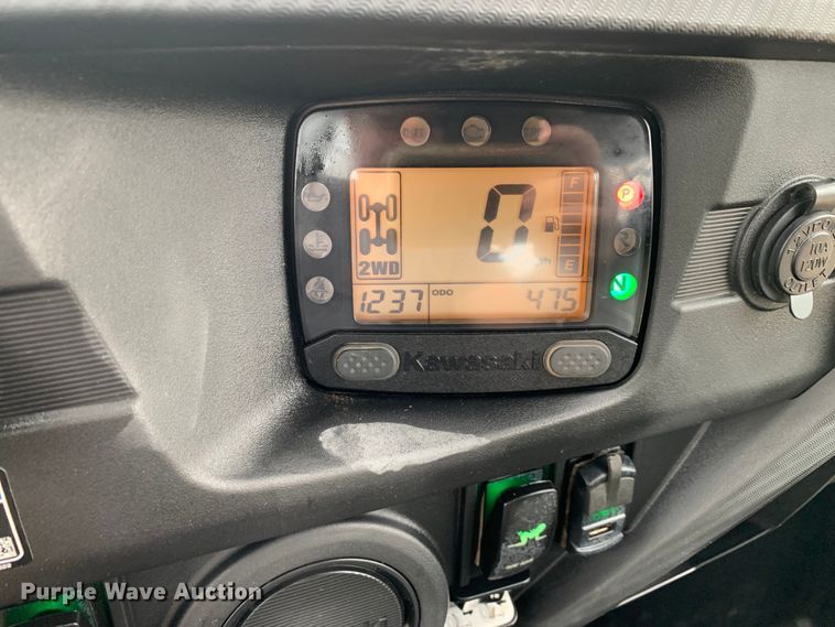 image for item JT9831 2018 Kawasaki KRT800G utility vehicle