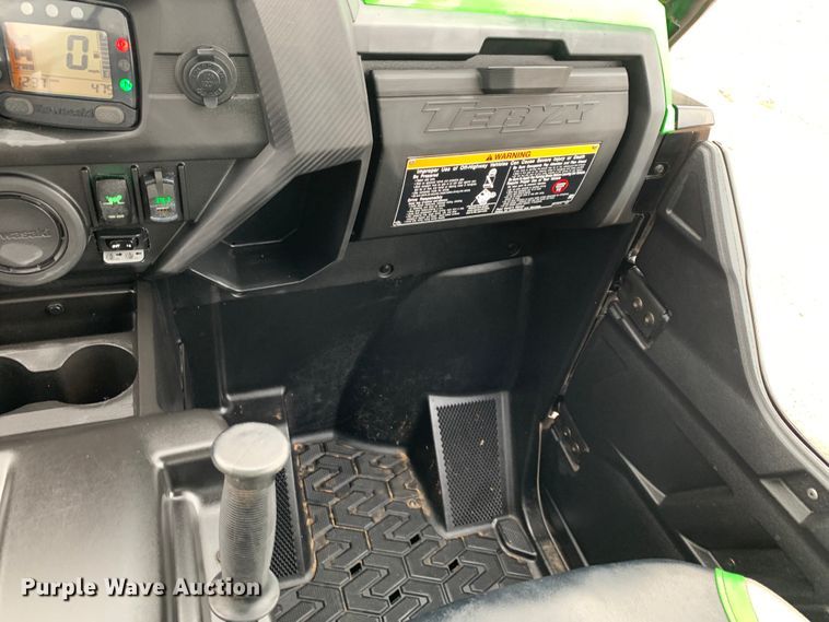 image for item JT9831 2018 Kawasaki KRT800G utility vehicle