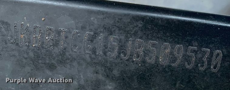 image for item JT9831 2018 Kawasaki KRT800G utility vehicle