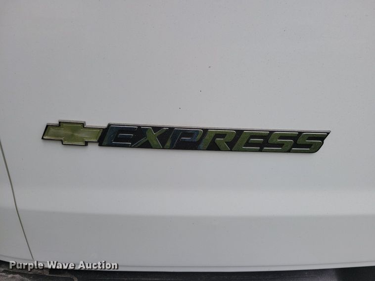 image for item KA9980 2013 Chevrolet  Express 1500 van