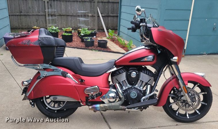 image for item KA9982 2020 Indian Roadmaster Dark Horse motorcycle