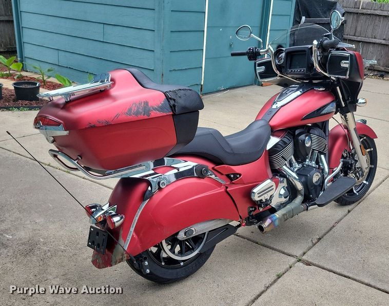 image for item KA9982 2020 Indian Roadmaster Dark Horse motorcycle