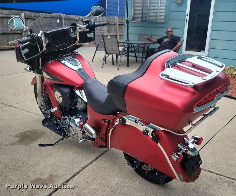 image for item KA9982 2020 Indian Roadmaster Dark Horse motorcycle