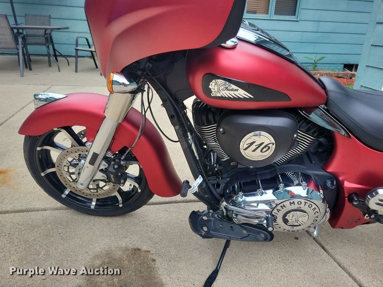 image for item KA9982 2020 Indian Roadmaster Dark Horse motorcycle