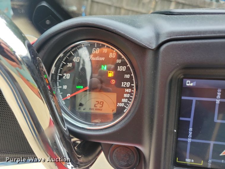 image for item KA9982 2020 Indian Roadmaster Dark Horse motorcycle