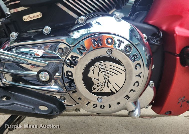 image for item KA9982 2020 Indian Roadmaster Dark Horse motorcycle