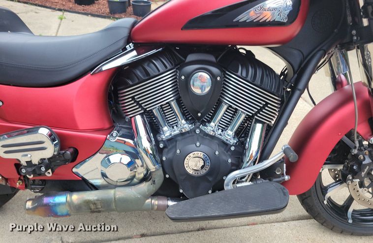 image for item KA9982 2020 Indian Roadmaster Dark Horse motorcycle