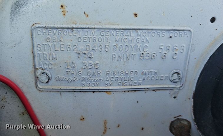 image for item KA9994 1962 Chevrolet  Nova station wagon 