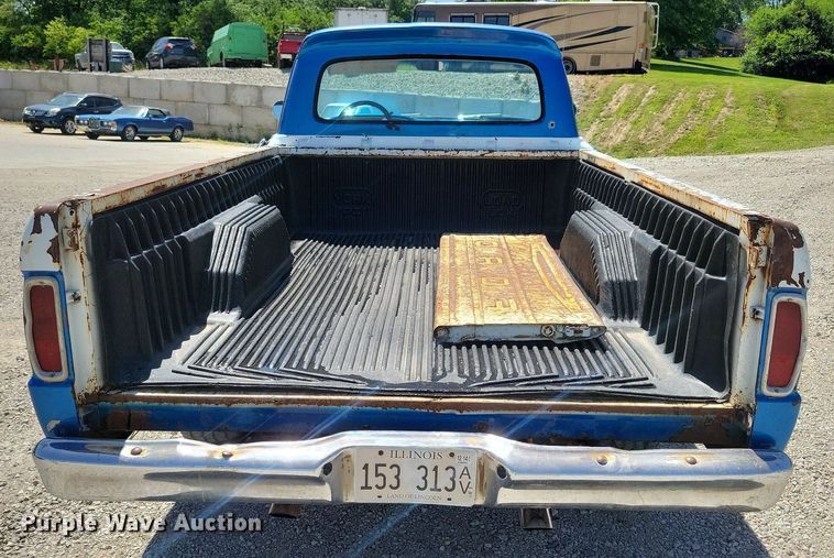 image for item KA9995 1966 Ford F100 pickup truck