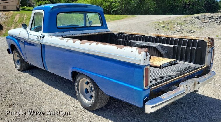 image for item KA9995 1966 Ford F100 pickup truck