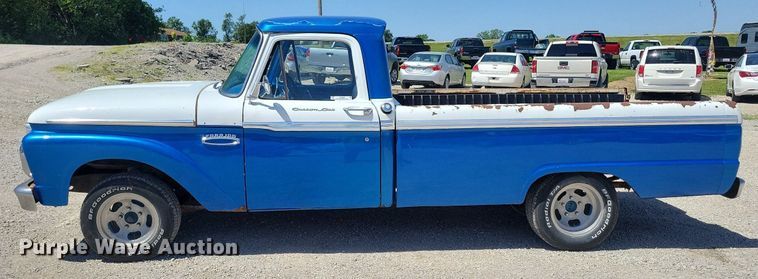 image for item KA9995 1966 Ford F100 pickup truck