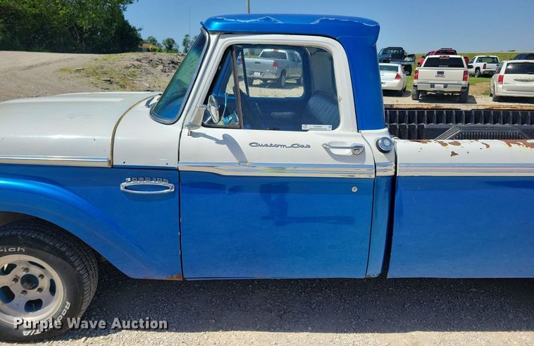 image for item KA9995 1966 Ford F100 pickup truck