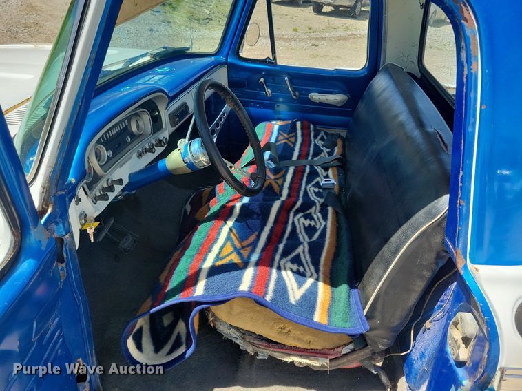 image for item KA9995 1966 Ford F100 pickup truck