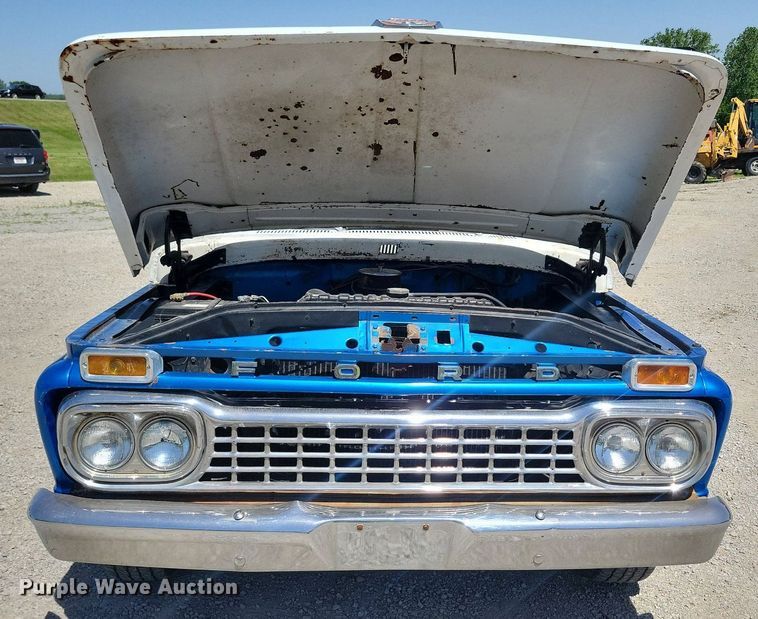 image for item KA9995 1966 Ford F100 pickup truck