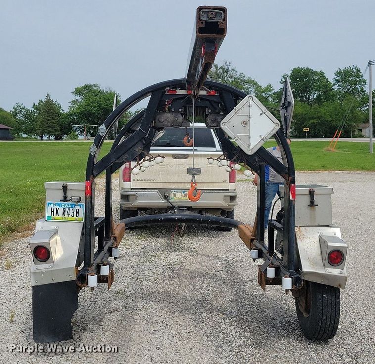 image for item KB9013 2011 Fisk EZ-HD propane tank trailer