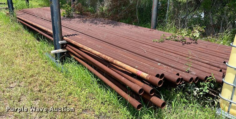 image for item LU9909 Approximately 90 joints of pipe