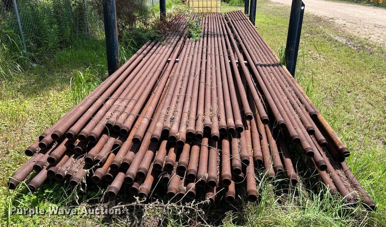 image for item LU9909 Approximately 90 joints of pipe