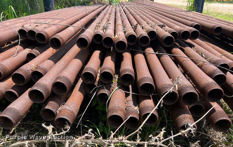 image for item LU9909 Approximately 90 joints of pipe
